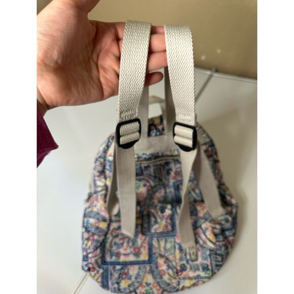 Kipling medium to small backpack purse floral, 13x8x6, for both girls & women - Picture 15 of 16